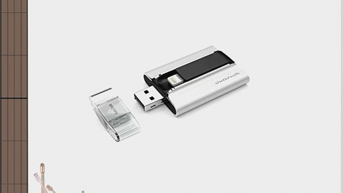 SanDisk iXpand 64GB Mobile Flash Drive with Lightning connector For iPhones iPads