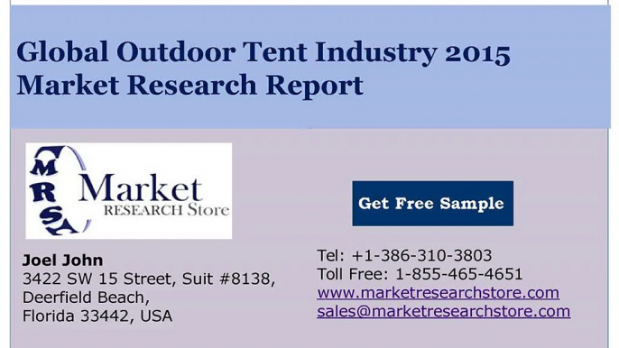 Global_Outdoor_Tent_Industry_2015_Market_Research_