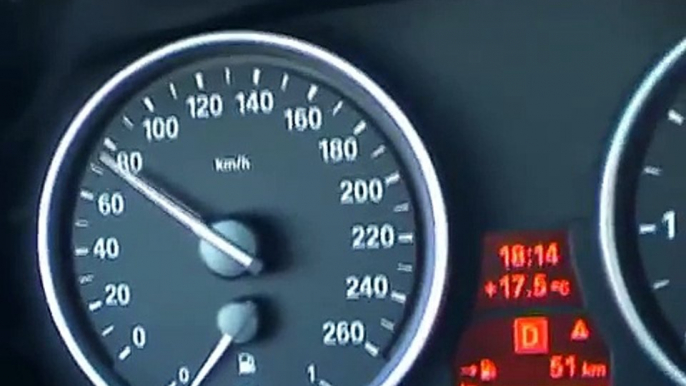 Maximum speed and acceleration BMW X5 4.8i E70