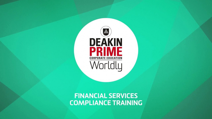 Financial services compliance training