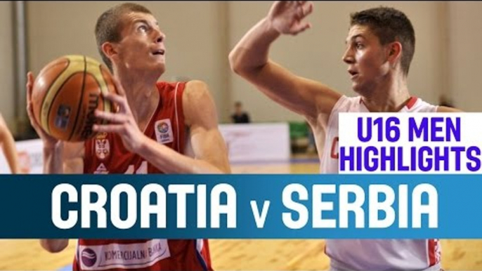 Croatia - Serbia - Highlights - 2nd Round - 2014 U16 European Championship