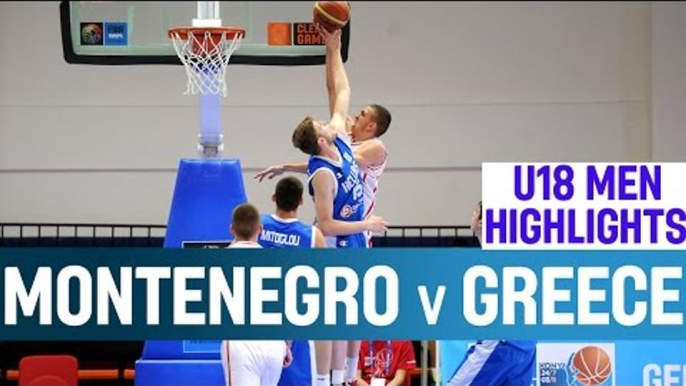 Montenegro v Greece - Highlights – 2nd Round - 2014 U18 European Championship