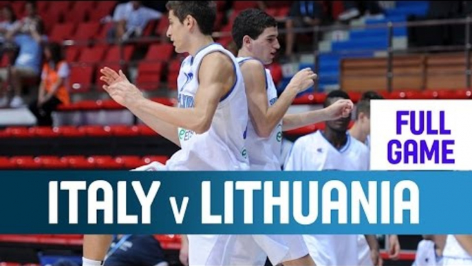 Italy v Lithuania - 2nd Round– 2014 U18 European Championship