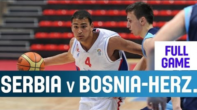 Serbia v Bosnia and Herzegovina– 2nd Round– 2014 U18 European Championship