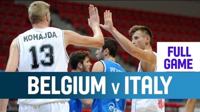 Belgium v Italy– 1st Round– 2014 U18 European Championship