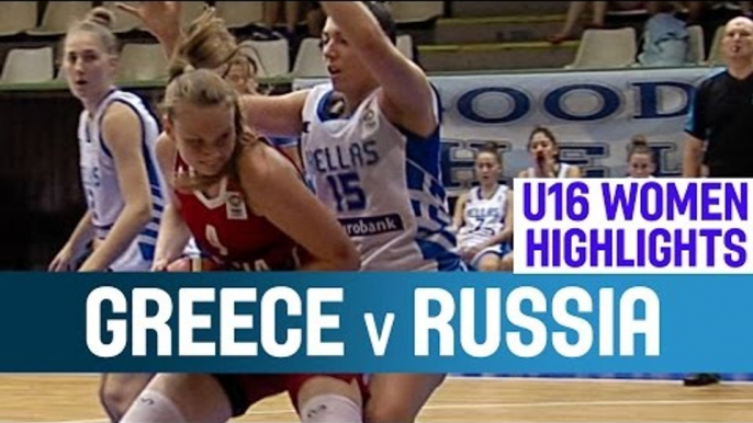 Greece v Russia - Highlights - 1st Round - 2014 U16 European Championship Women