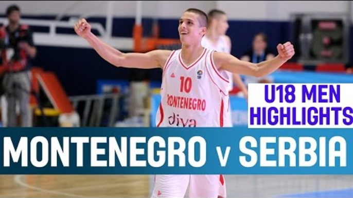 Montenegro v Serbia - Highlights – 1st Round -2014 U18 European Championship