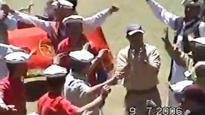 Former President of Pakistan Pervez Musharraf Dancing | Dance with Chitral Polo Team 2006