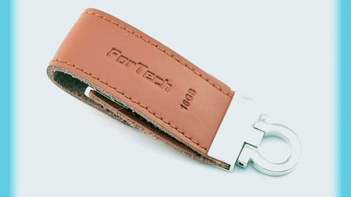 Fortech? USB 3.0 Flash Drives USB Memory Stick Genuine Leather Casing USB Drives Pen Drive