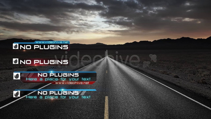 After Effects Project Files - Technical Lower Thirds - VideoHive 8949996