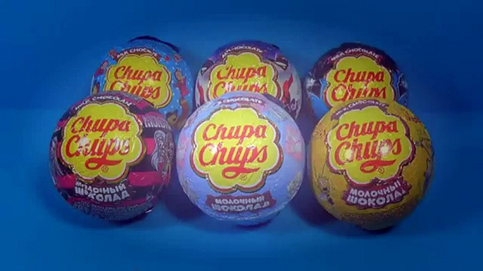 Chupa Chups surprise eggs BATMAN Tatty Teddy SUPERMAN Maya The Bee MONSTER HIGH egg Mymill