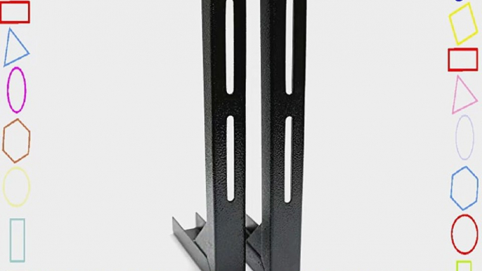 Elite Screens 12 Manual/Spectrum/VMAX2 wall and ceiling hanging L-brackets ZVMAXLB12-B