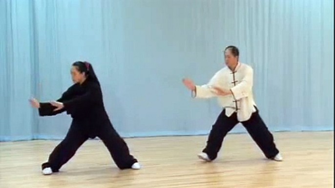 YMAA Taiji Applications (Yang taijiquan) tai chi fighting!