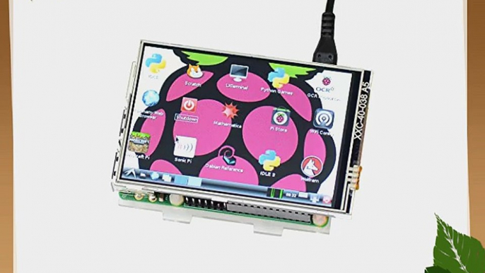 Tontec? 4 inches IPS Touch Screen Display Monitor for Raspberry Pi 320x480 RPi TFT LCD Touchscreen