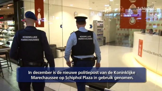 Nieuwe post Koninklijke Marechaussee op Schiphol Plaza