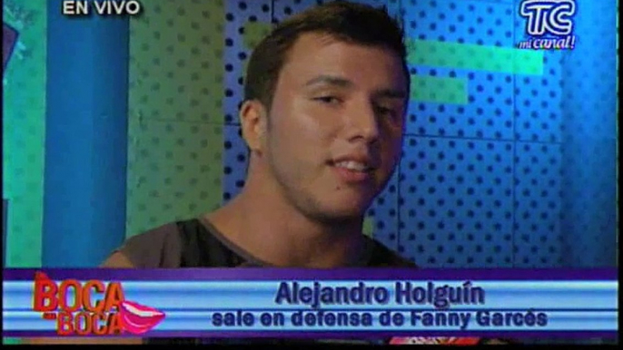 Alejandro Holguín sale en defensa de Fanny Garcés