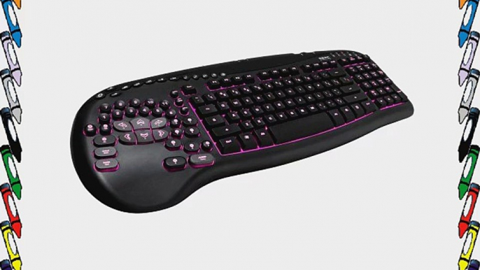 Ideazon Merc Stealth Illuminated Gaming Keyboard