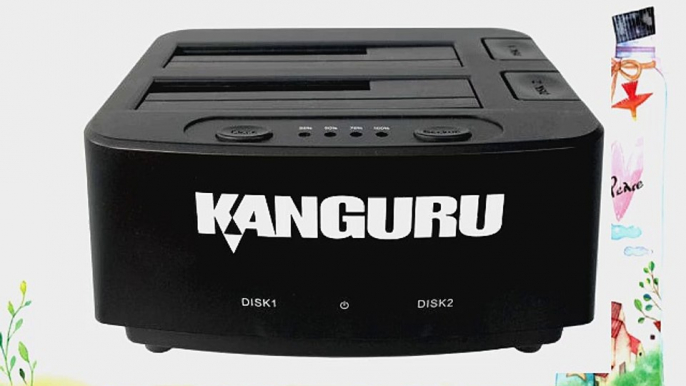 Kanguru Solutions Hard Drive/Solid State Drive Duplicator (U3-2HDDOCK-SATA)