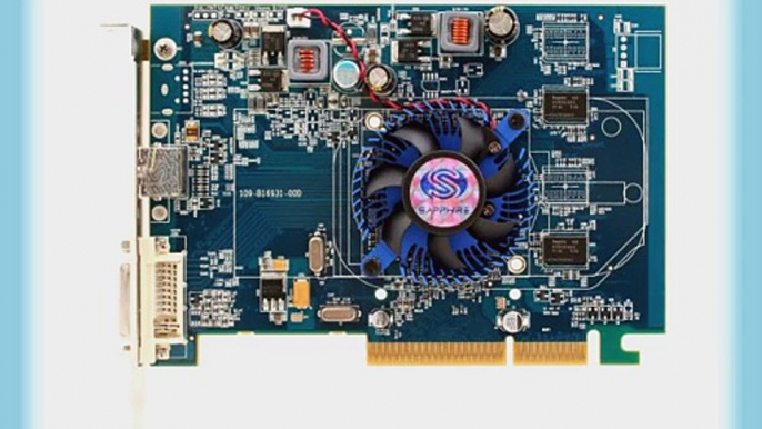 Sapphire ATI Radeon HD3450 512 MB DDR2 VGA/DVI/HDMI AGP Video Card 100298L