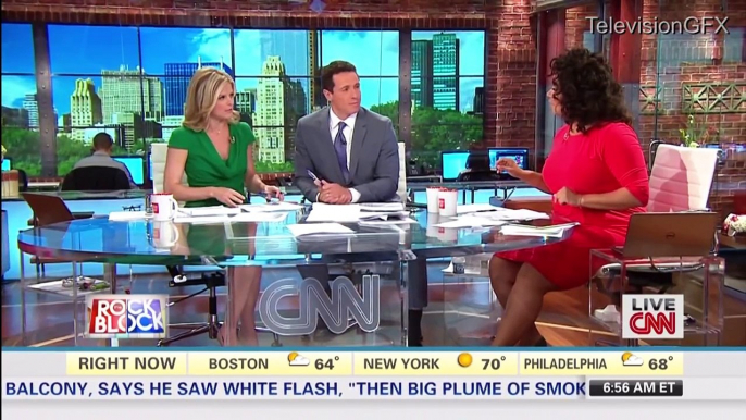 CNN New Day Graphics and Set