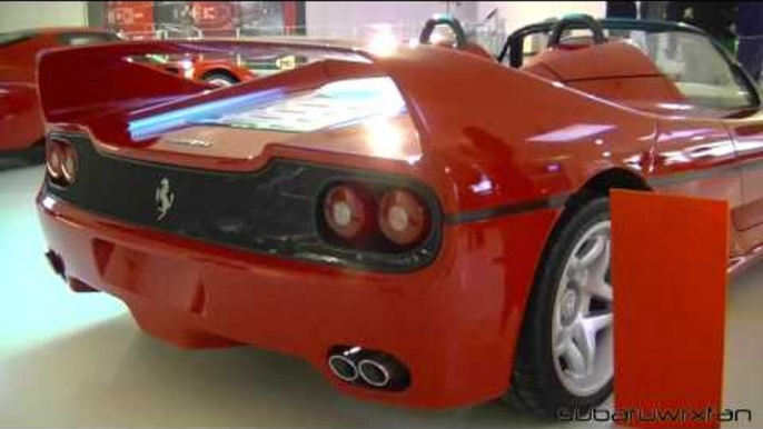 Ferrari F50 and F40 at Ferrari Museum