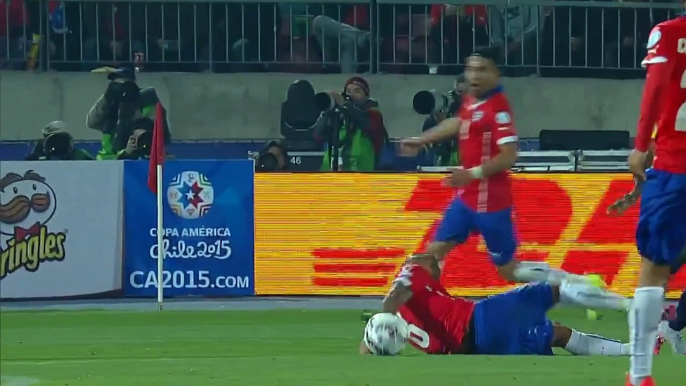 Portuguese Highlights | Chile 2-0 Ecuador - Copa America 2015