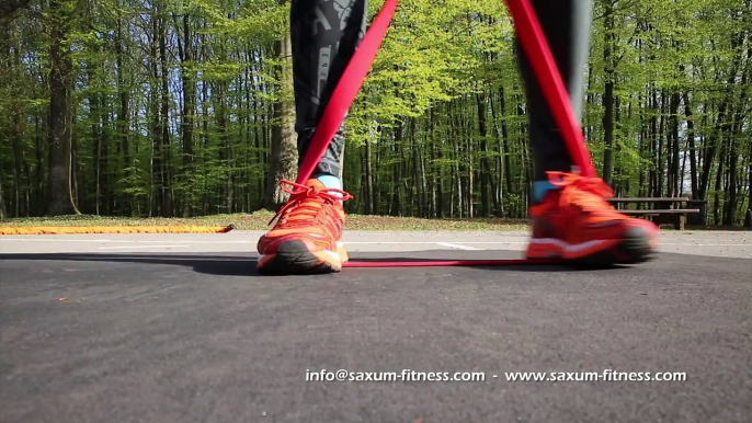 Saxum-Fitness - tutorial latex-band/ gymnastic-band/ slingtrainer/ Foam-Roller