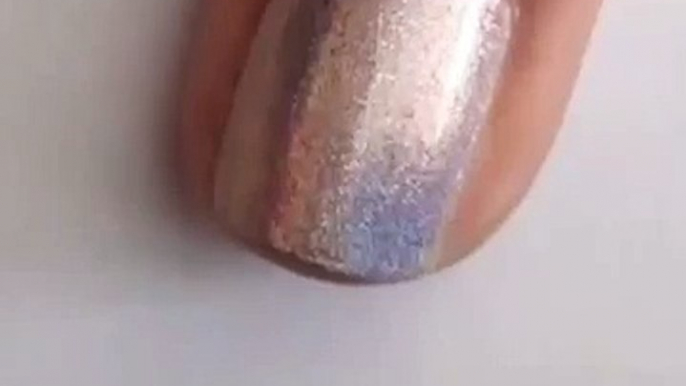 June 2015 Nail art Tutorial, polish art nails, diy nailart video, nail aqua design