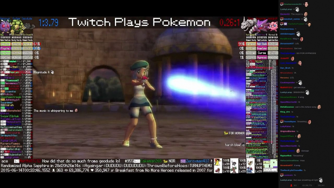 Twitch Plays Pokémon Battle Revolution - Match #15491