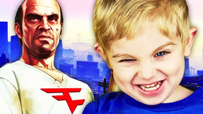 SQUEAKER ON GTA 5 SAYS HE'S IN FAZE! - (GTA 5 TROLLING)