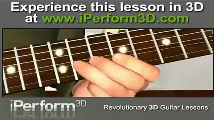 Classic Rock Guitar Lick in A Minor