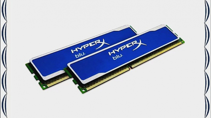 Kingston Technology HyperX Blu 16 GB Kit (2x8 GB) 1600MHz DDR3 PC3-12800 Non-ECC CL10 DIMM