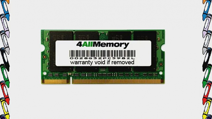 4GB [2x2GB] DDR2-667 (PC2-5300) RAM Memory Upgrade Kit for the Compaq HP Business Notebook