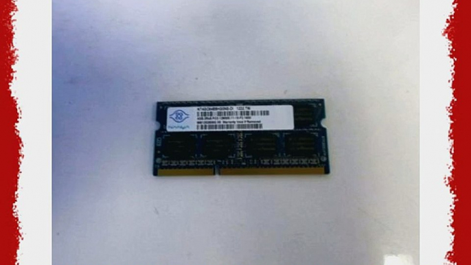 Nanya 4 Gb Pc3-12800 Ddr3-1600 1600mhz Laptop Memory Ram Nt4gc64b8hg0ns