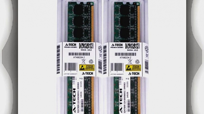 4GB KIT (2 x 2GB) For Dell Studio 540 Desktop Desktop PC Slim Slim 540s. DIMM DDR2 NON-ECC