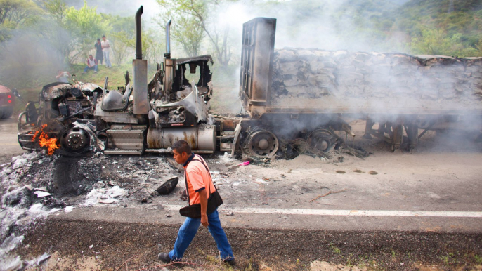 Mexican Elections Marred By Murdered Candidates And Burned Ballot Boxes