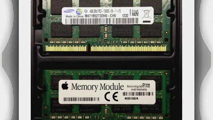 8GB Kit Apple iMac MacBook MacBook Pro Memory Upgrade (MD019G/A MC702G/A) 2 x 4GB DDR3 PC3-10600