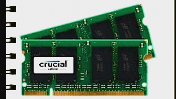 4GB kit (2GBx2) Upgrade for a Dell Latitude D620 System (DDR2 PC2-5300 NON-ECC )