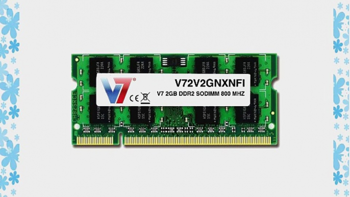 V7 2GB DDR2 800MHz PC2-6400 DIMM Desktop Memory ?V72V2GNXNFI