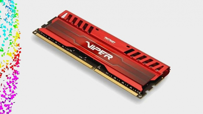 Patriot 8GB(2x4GB) Viper III DDR3 2133 (PC3-17000) CL11 Desktop Memory With Red Heatsink- PV38G213C1KRD