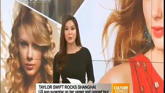 Taylor Swift brings "Red" tour to China & talks to CCTVNEWS about her career