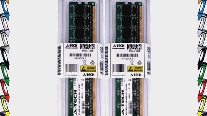 8GB kit (4GBx2) DDR2 PC2-6400 DESKTOP Memory Modules (240-pin DIMM 800MHz) Genuine A-Tech Brand