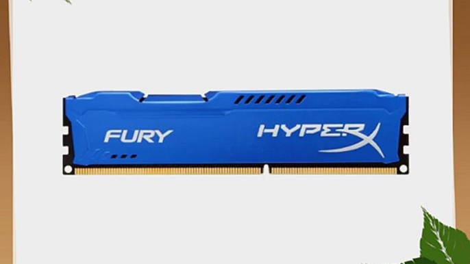 Kingston HyperX FURY 8GB Kit (2x4GB) 1866MHz DDR3 CL10 DIMM - Blue (HX318C10FK2/8)