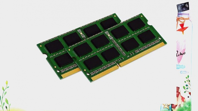 ValueRAM 16GB Kit (2x8GB) 1600MHz DDR3 PC3-12800 Non-ECC CL11 SODIMM Notebook Memory KVR16S11K2/16