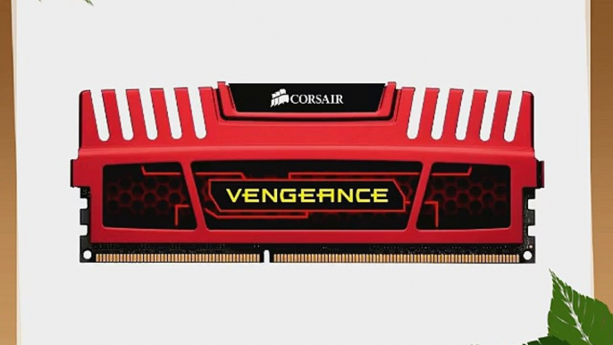 Corsair Vengeance Red 32GB (4x8GB)  DDR3 1866 MHZ (PC3 15000) Desktop Memory (CMZ32GX3M4X1866C10R)