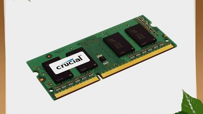 Crucial 4GB DDR3 1333 MT/s (PC3-10600) CL9 SODIMM 204-Pin CT51264BC1339