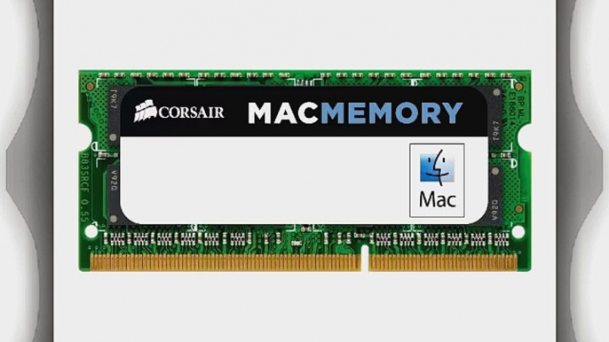 Corsair Apple Certified 16 GB (2x8 GB) DDR3 1600MHz (PC3 12800) Laptop Memory CMSA16GX3M2A1600C11