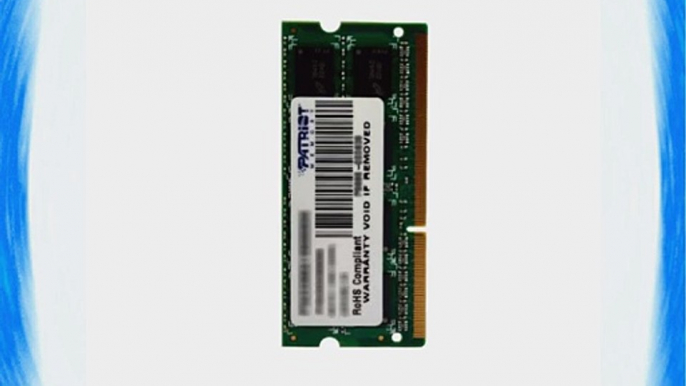 Patriot Signature 4 GB PC3-10600 (1333 MHz) DDR3 SODIMM Notebook Memory PSD34G13332S