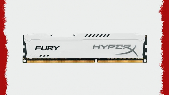 Kingston HyperX FURY 8GB 1333MHz DDR3 CL9 DIMM - White (HX313C9FW/8)