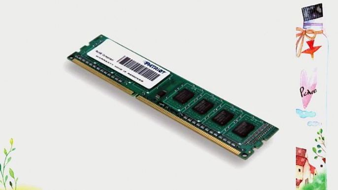 Patriot Signature Line 4  DDR3 1333 Computer Internal Memory PC3 10666 - PSD34G133381